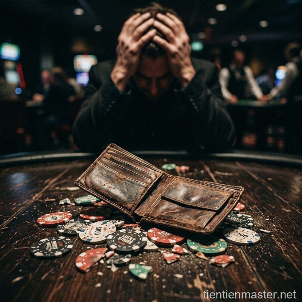 Giấy Nợ vay nóng dồn con bạc Baccarat vào cùng cực