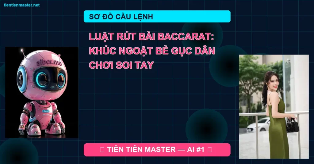 So Do - Luật rút bài Baccarat: Khúc ngoặt bẻ gục dân chơi soi tay - Tiên Tiên Master
