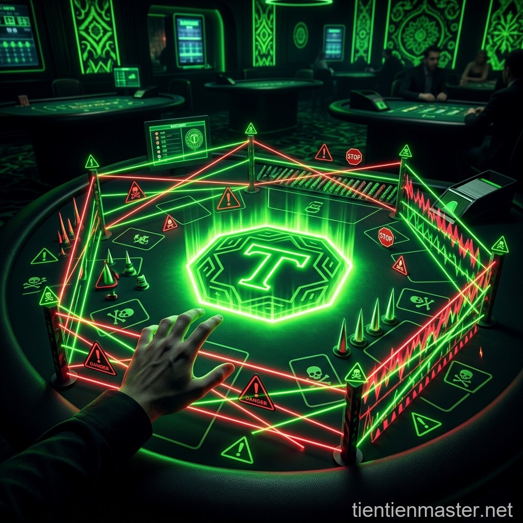 Cửa Hòa Tie Baccarat là bẫy tỷ lệ ăn 1:8