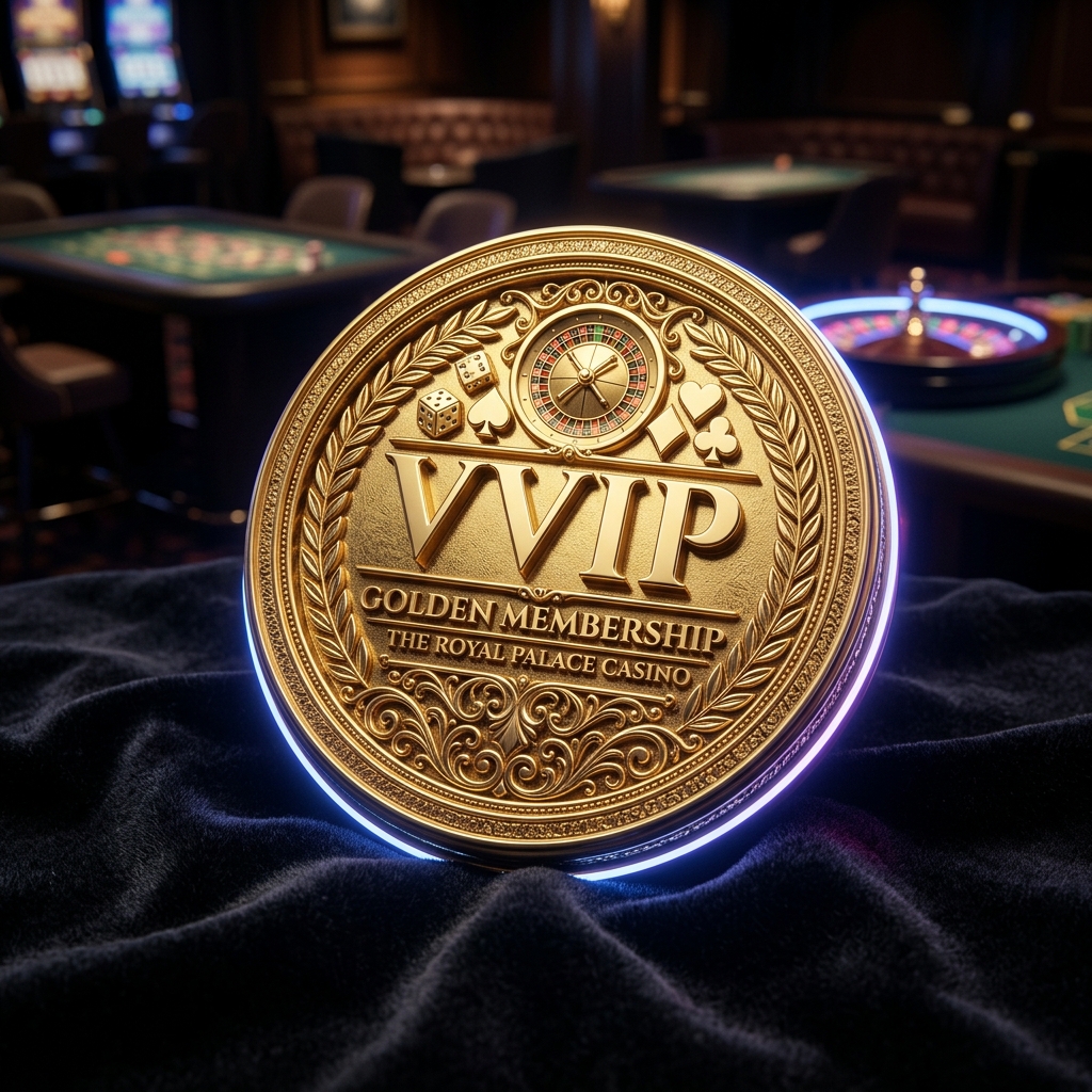 Logo VVIP đặc quyền đẳng cấp của người chơi Baccarat về bờ